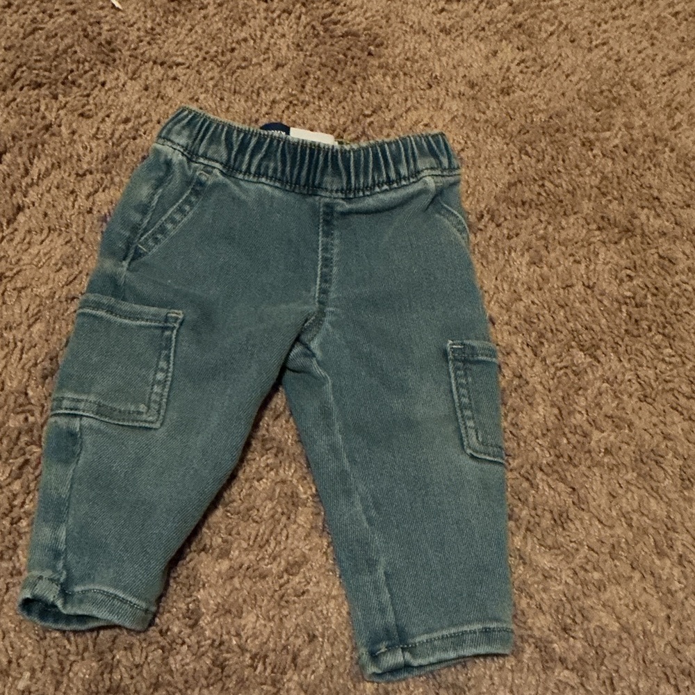 Old Navy Kids Blue Cargo Jeans
